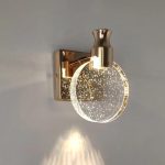 Crystal Wall Lamp Led Modern Nordic Bathroom Lighting