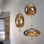 Modern Gypsophila Glass Pendant Lamp Art Chandelier Modern lighting - Image 5