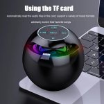 Bluetooth Speaker Portable Wireless Speaker With LED Display Alarm Music Player - Image 4