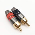 High Quality Video Connector RCA Gold Audio & Video 24K - Image 4